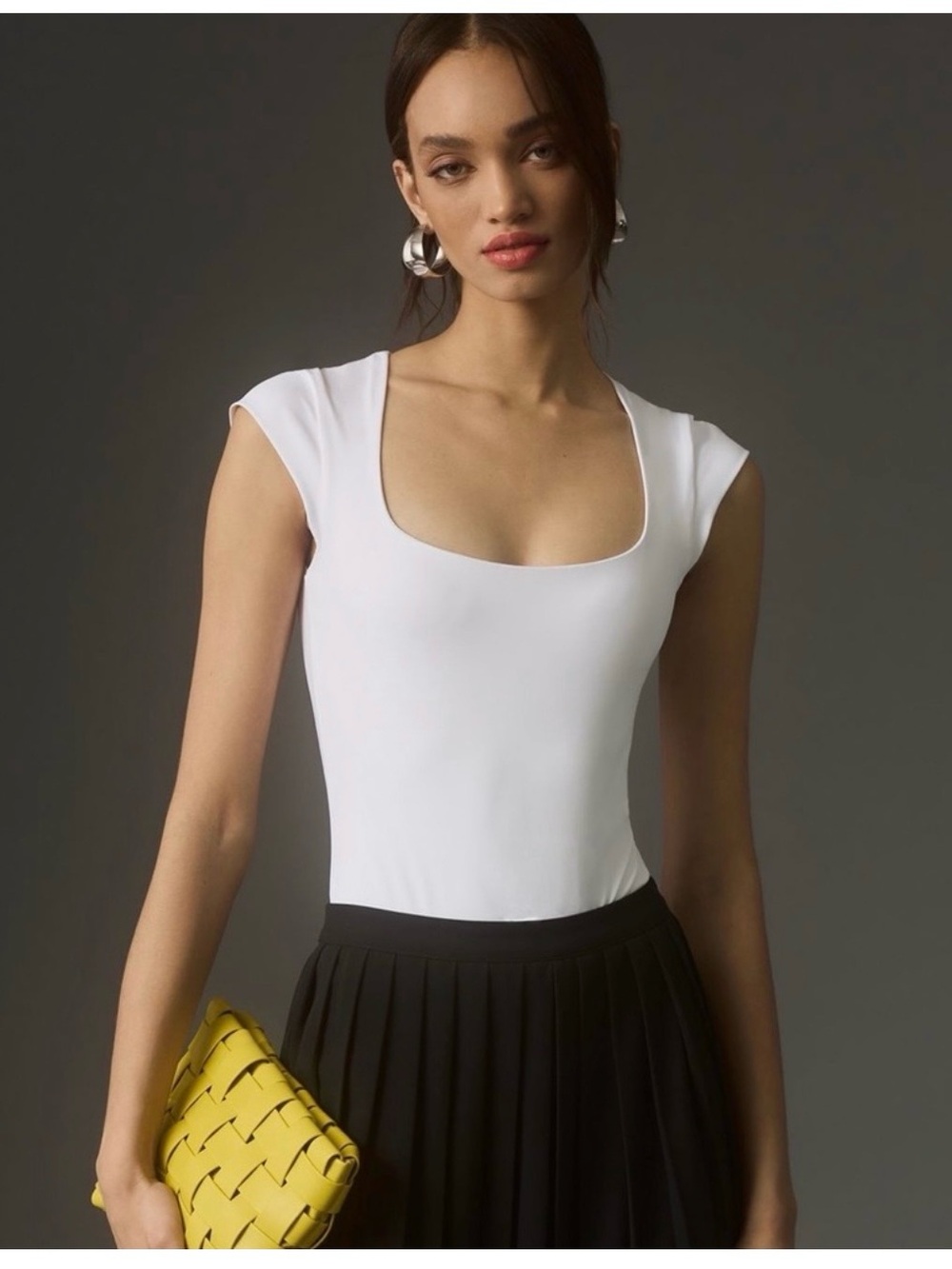 Second Skin by RD Style Tiara Cap-Sleeve Bodysuit – Anthropologie